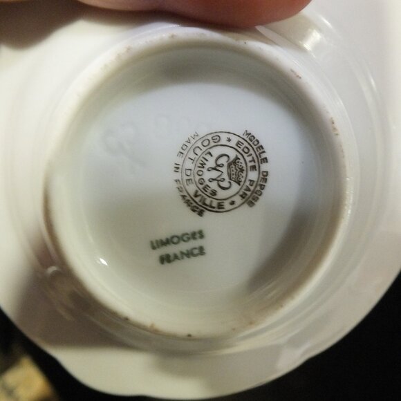 Limoges ashtrays - Picture 5 of 5